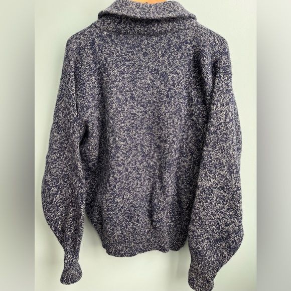 Vintage John Martin Shetland 100% Wool Sweater Size M - Picture 3 of 5